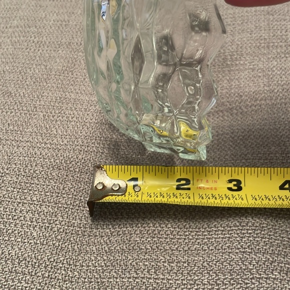 Vintage Candy Dish with Lid Indiana Glass Co. or Trinket Dish - Picture 8 of 9